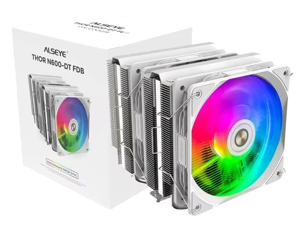 Cooler ALSEYE N600DT ARGB White