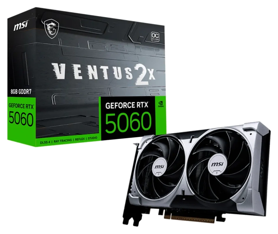 MSI GeForce RTX™ 5060 8G VENTUS 2X OC