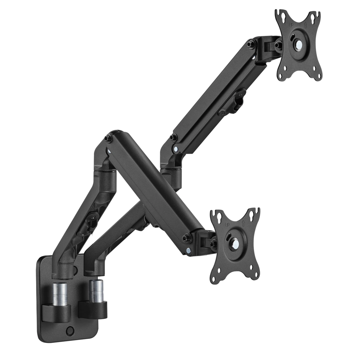 Gembird MA-WA2-01 ADJUSTABLE ARM 2×1 MAX 14KG 17-27″