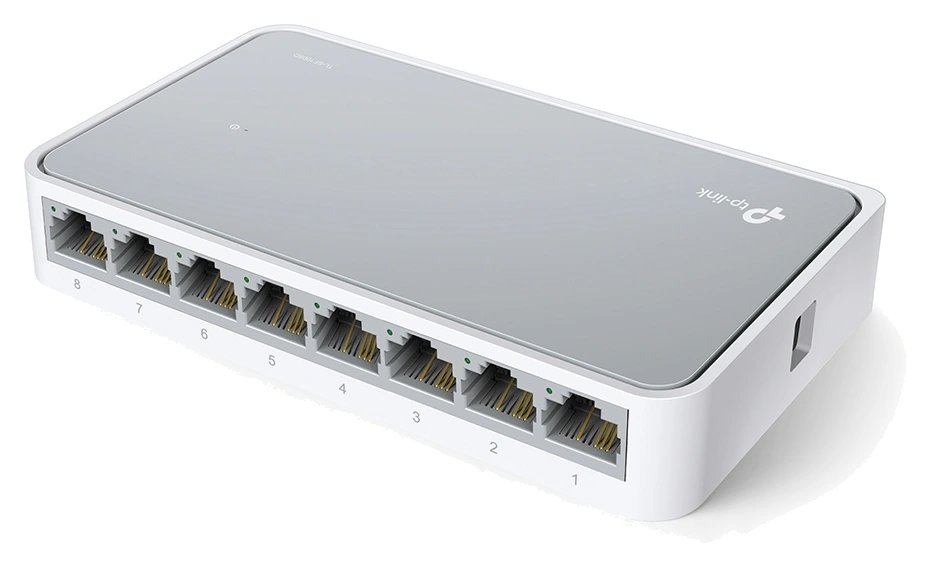 TP LINK TL-SF1008D 8 PORT 8 x 10/100Mbps Ports,