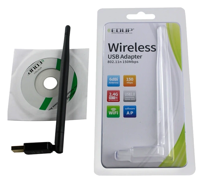 EDUP EP-BE9715 WIFI 7 Transmission Rate 8774Mbps + 2*5DB Antenna 6Ghz WIFI 7 + Bluetooth 5.4 PCIe X1, USB