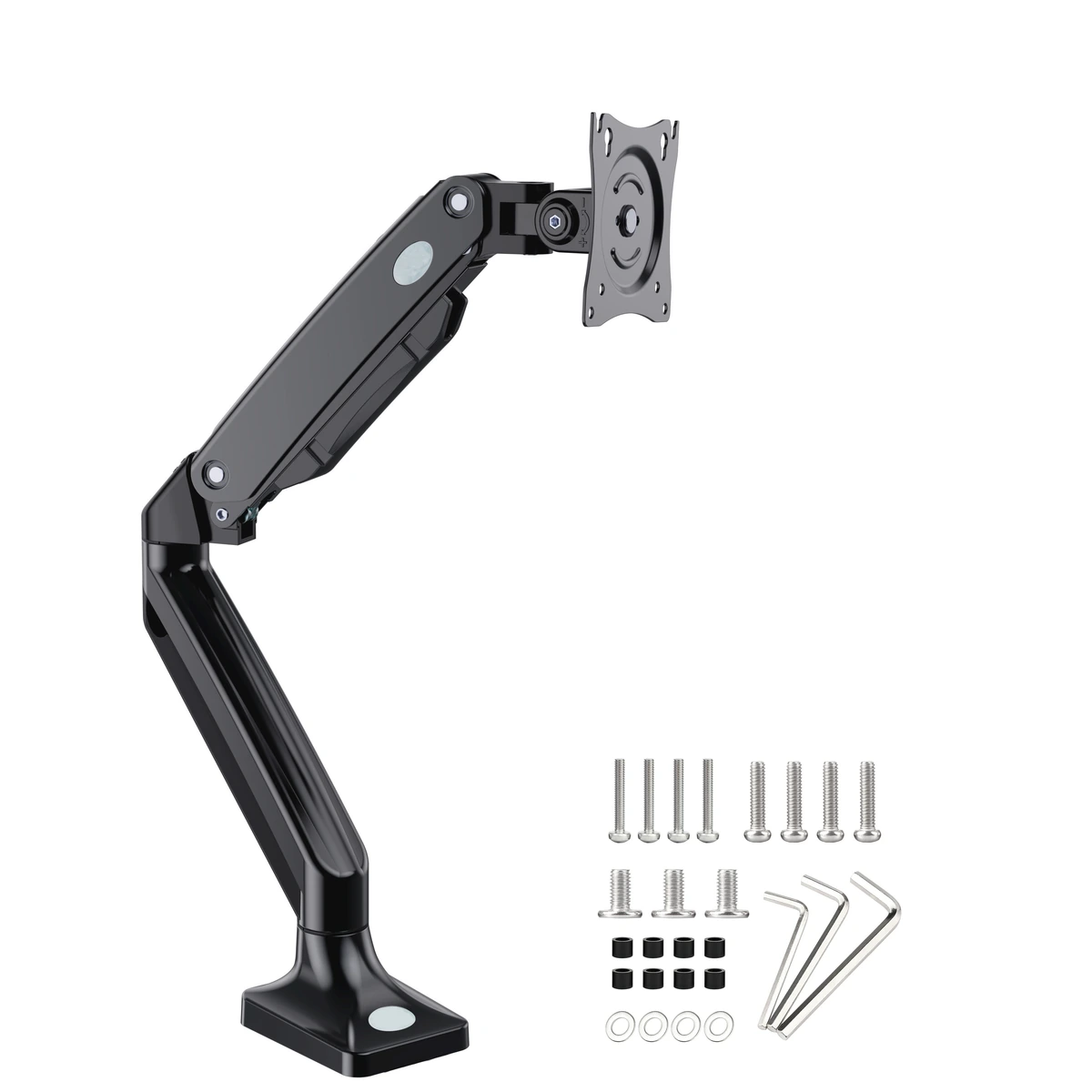 Gembird MA-DA1-03 ADJUSTABLE ARM 1×1 Max 10KG 17-35″