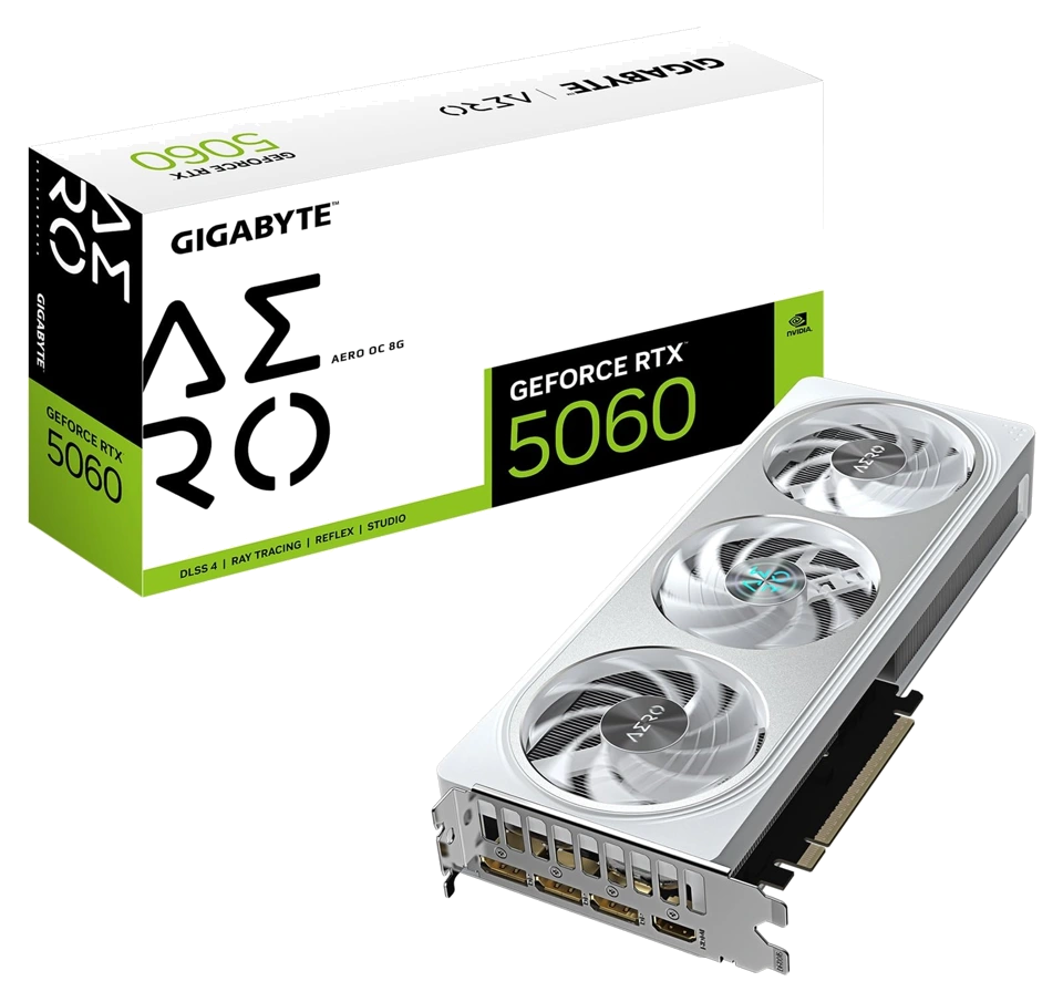 GIGABYTE GeForce RTX™ 5060 AERO OC 8G