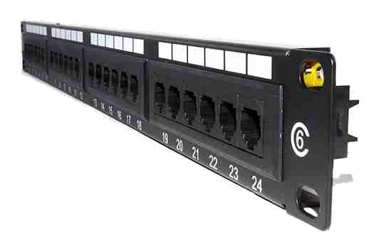 APKR PATCH PANEL 24PORT cat 6