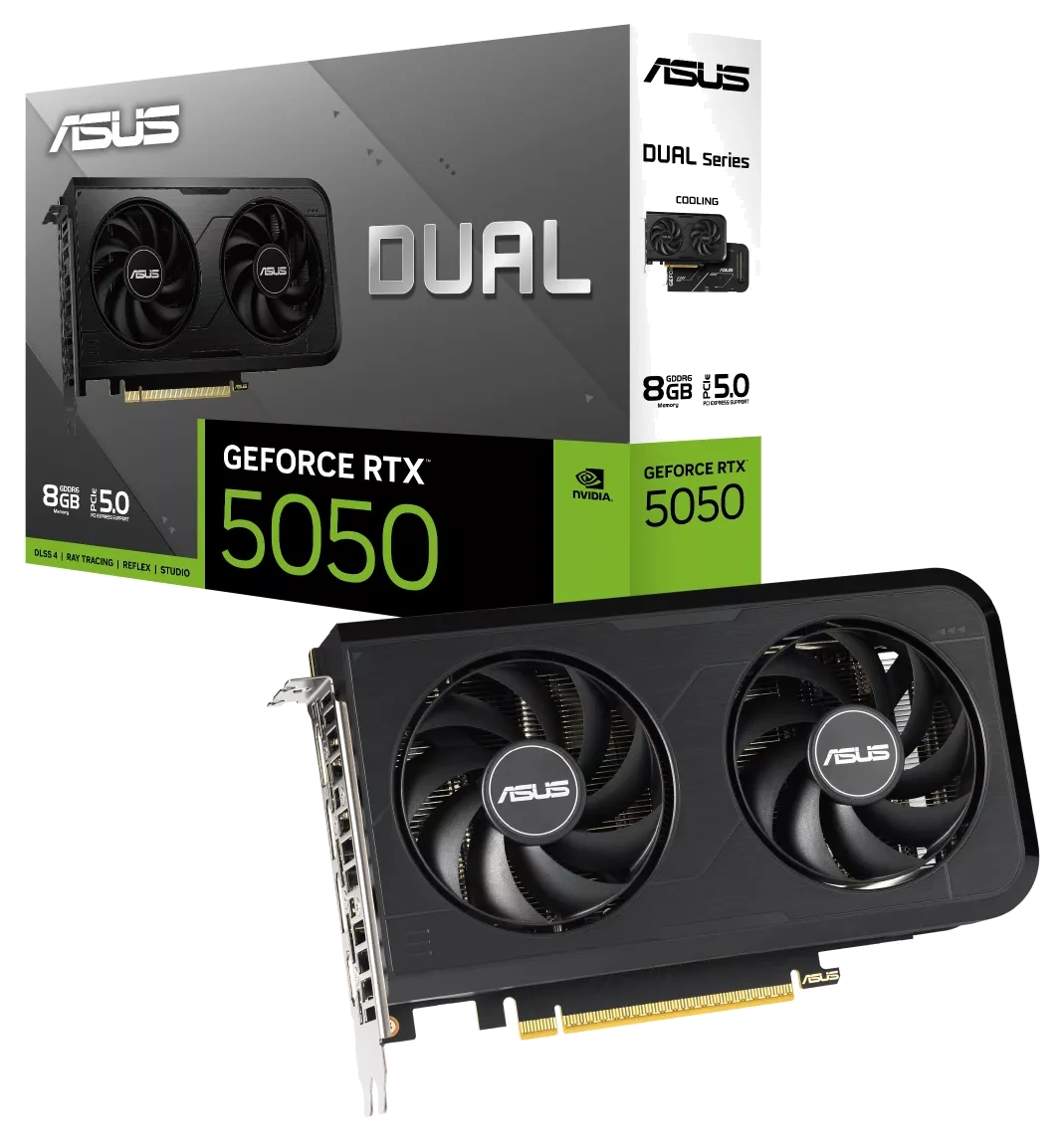 ASUS Dual GeForce RTX™ 5050 8GB GDDR6 OC Edition