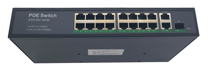 EDUP 16GEPOE-2GE-1SFP 8 PORT 16x 10/100/1000Mbps RJ45 Ports