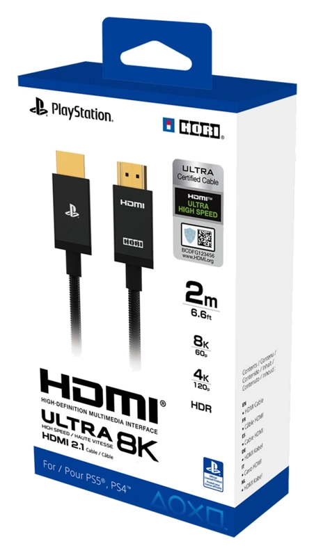 Sony Playstation HDMI High Speed Cable 2M 8K