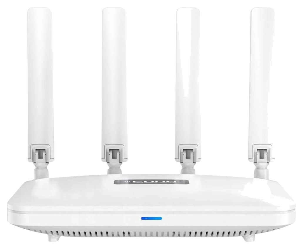 EDUP EP-AX1800ES 2960 WIFI 6 4* 5dBi Antennas 4 × 10/100/1000Mbps LAN/wan Ports 1800 Мбит/с