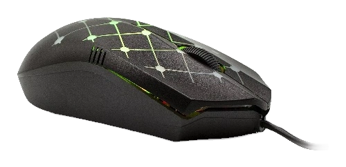 CROWN CMXG-112 BLACK Wired Mouse